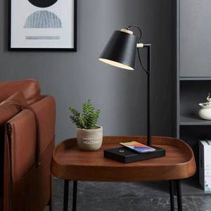 EGLO EGLO Lacey-QI LED stolní lampa, dotykový stmívač obraz