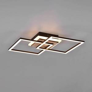 Reality Leuchten LED stropní světlo Giro 3 zdroje hranaté, ovladač obraz