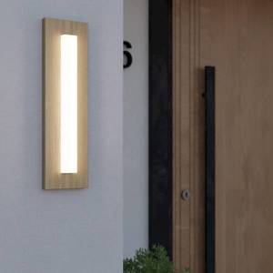 EGLO LED venkovní nástěnné světlo Bitetto vzhled dřeva obraz