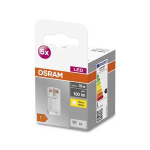 OSRAM OSRAM Base PIN LED kolík žárovka G4 0, 9W 100lm 5ks obraz