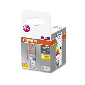 OSRAM OSRAM Base PIN LED kolík žárovka G9 4, 2W 470lm 5ks obraz