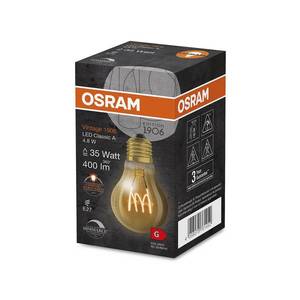 OSRAM OSRAM Vintage 1906 Classic A LED E27 4, 8W zlatá obraz
