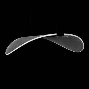 Stilnovo Závěsné svítidlo Stilnovo Diphy LED, 1 světlo, fáze, 54 cm obraz