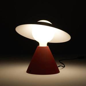 Stilnovo Stilnovo Fante LED stolní lampa, 2 700 K, červená obraz