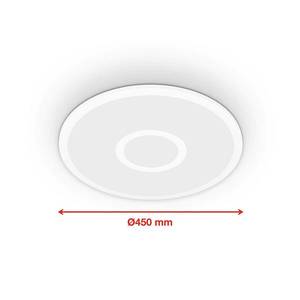 Telefunken LED panel Centerlight bílá remote CCT RGB Ø45cm obraz