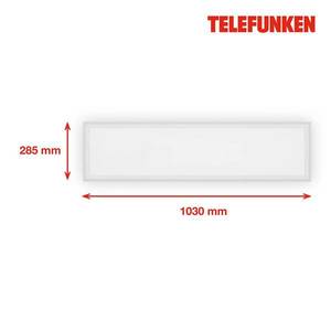 Telefunken LED panel Magic Framelight bílá CCT RGB 29x103cm obraz