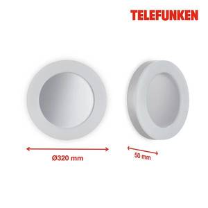 Telefunken Telefunken Rixi LED venkovní nástěnné světlo, bílá obraz