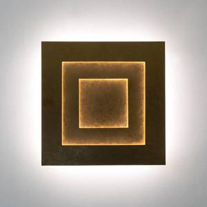 Holländer LED nástěnné světlo Masaccio Quadrato, zlatá obraz
