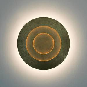 Holländer LED nástěnné světlo Masaccio Rotondo, zlatá obraz