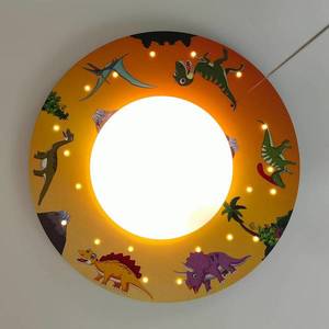 Niermann Standby Stropní světlo Dinosauři s LED hvězdnou oblohou obraz