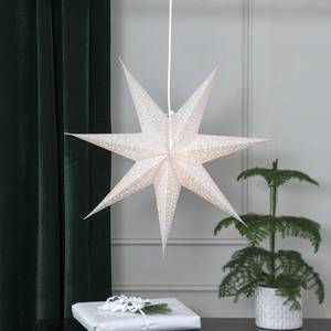 STAR TRADING Papírová hvězda Blinka bez osvětlení Ø 60 cm, bílá obraz