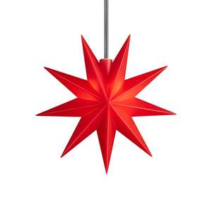 STERNTALER Sterntaler LED hvězda 9cípá červená obraz