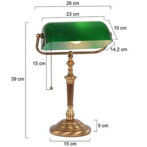 Steinhauer Stolní lampa Ancilla, stínidlo sklo, bronz/zelená obraz