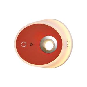 Carpyen LED nástěnné světlo Zoom, bodovka, USB, terakota obraz
