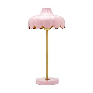 PR Home PR Home Wells stolní lampa růžová/zlatá obraz