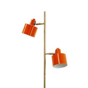 Dyberg Larsen Dyberg Larsen Ocean stojací lampa 2x oranž/mosaz obraz