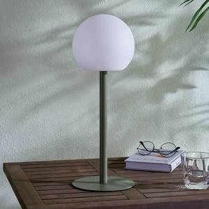 Lindby Venkovní stolní lampa Lindby Eleia LED, dobíjecí baterie obraz