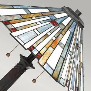 QUOIZEL Stolní lampa Maybeck v designu Tiffany obraz