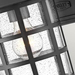 HINKLEY Venkovní nástěnné světlo Freeport M, lucerna černá obraz
