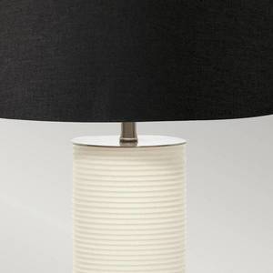 Elstead Textilní stolní lampa Ripple bílá/černá obraz