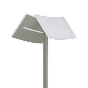 HELL LED stojací lampa Evolo CCT, lampa na čtení, taupe obraz