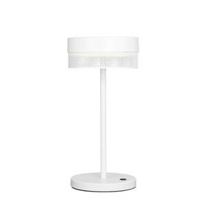 HELL LED stolní lampa Mesh, baterie, výška 30 cm, bílá obraz