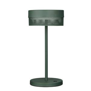 HELL LED stolní lampa Mesh, baterie, výška 30 cm zelená obraz