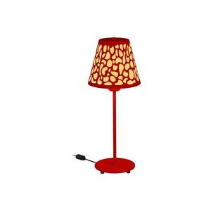 Aluminor Aluminor Nihoa stolní lampa vzor, červená, žlutá obraz