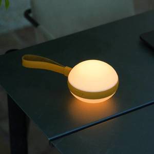 Nordlux LED venkovní světlo Bring to go Ø 12 cm bílá/žlutá obraz