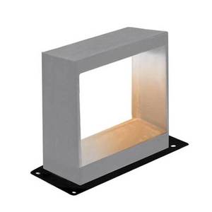 Zambelis LED soklové světlo E190 z betonu, výška 35 cm obraz