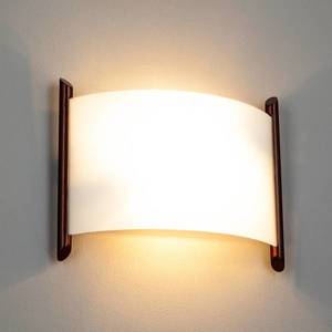 Lindby Nástěnné světlo Filippa, 31 cm, hnědé obraz