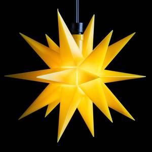 STERNTALER LED světelný řetěz mini hvězdy venkovní 3x žlutá obraz