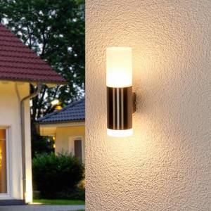 Lindby Gabriel - LED venkovní nástěnné svítidlo, nerez obraz