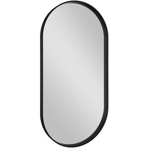 SAPHO AVONA oválné zrcadlo v rámu 50x100cm, černá mat AV500 obraz