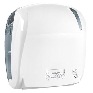 MARPLAST SKIN zásobník na papírové ručníky s automatickým ořezem, 33x37, 1x22, 1cm, ABS, bílá (A88410) obraz