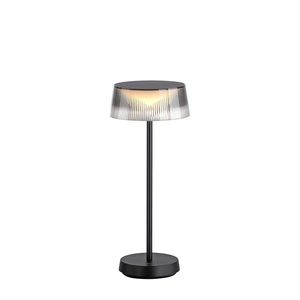 Venkovní stolní lampa černá včetně LED s dotykovým stmívačem IP44 - Sammi obraz