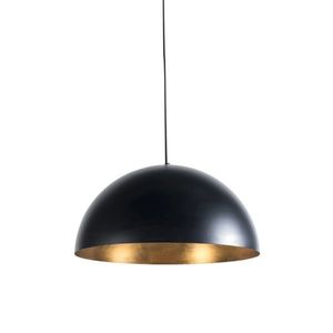 Industriální závěsná lampa černá se zlatem 50 cm - Magna Eco obraz