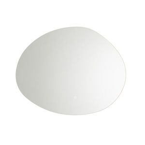 Koupelnové zrcadlo 80 cm včetně LED stmívače až teplého a dotykového stmívače - Biba obraz