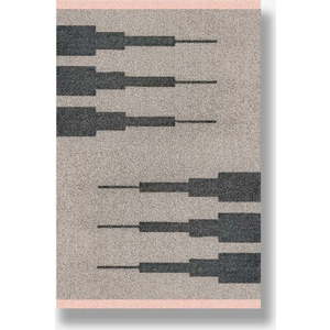 Béžový pratelný koberec 55x80 cm Marker – Mette Ditmer Denmark obraz