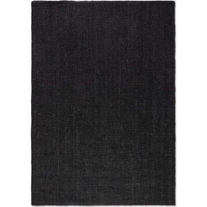 Černý jutový koberec 120x170 cm Bouclé – Hanse Home obraz