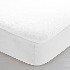 Moltonová absorpční ochrana matrace z recyklované bavlny, hloubka rohů 29 cm obraz