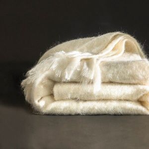 Mohérová vlněná deka Angora obraz
