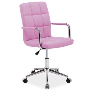 Kancelářská židle BALDONE, růžová obraz