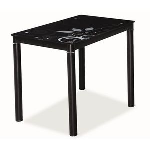 Jídelní stůl NEFON 100x60 cm, černá obraz