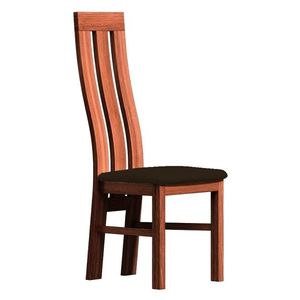 Čalouněná židle SOUV, dub stoletý/tmavě hnědá obraz