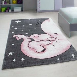Vopi Kusový dětský koberec Kids 560 pink obraz