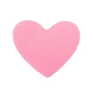 Bellatex Tvarovaný polštářek Srdce růžová, 23 x 25 cm obraz