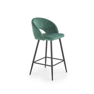 HALMAR Barová židle Ivy6 tmavě zelená obraz