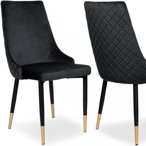 TZB Čalouněná designová židle ForChair V černá obraz