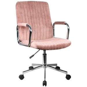 Ak furniture Čalouněné kancelářské křeslo FD-24 růžové obraz